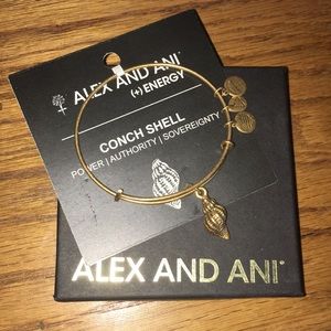 Alex and Ani Conch Shell Bangle